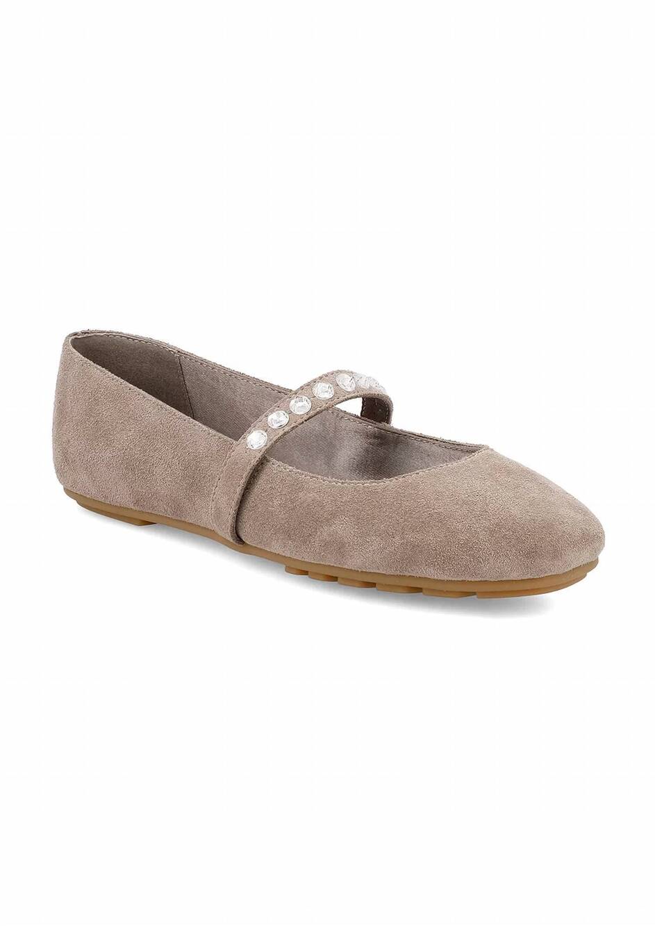 NEW MIA SHOES women's karolin flat shoes in stone